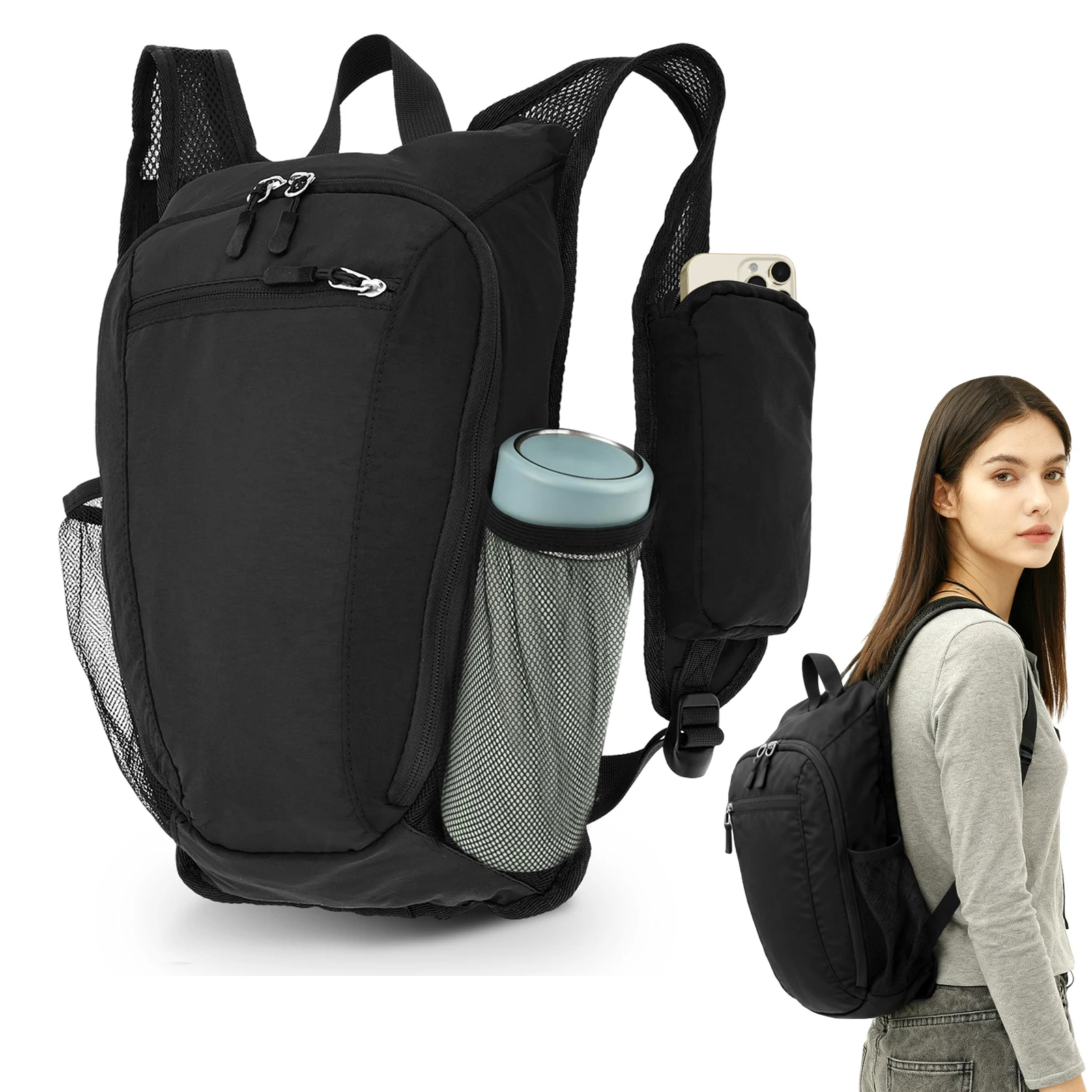 10L Small Hiking Backpack Trav - Foldable Backpack Small 评论和价格