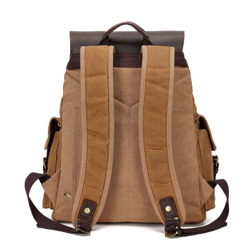 New men's backpack canvas casu - Canvas Backpack Casual 评论和价格