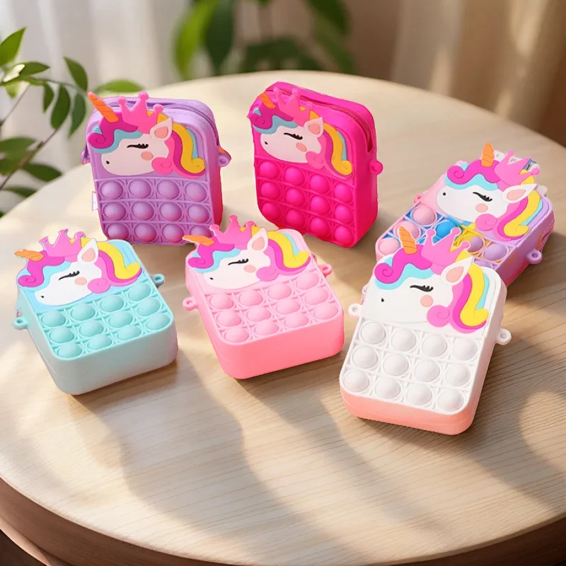Magical Color-Changing Unicorn - Mini Backpack Purse 评论和价格