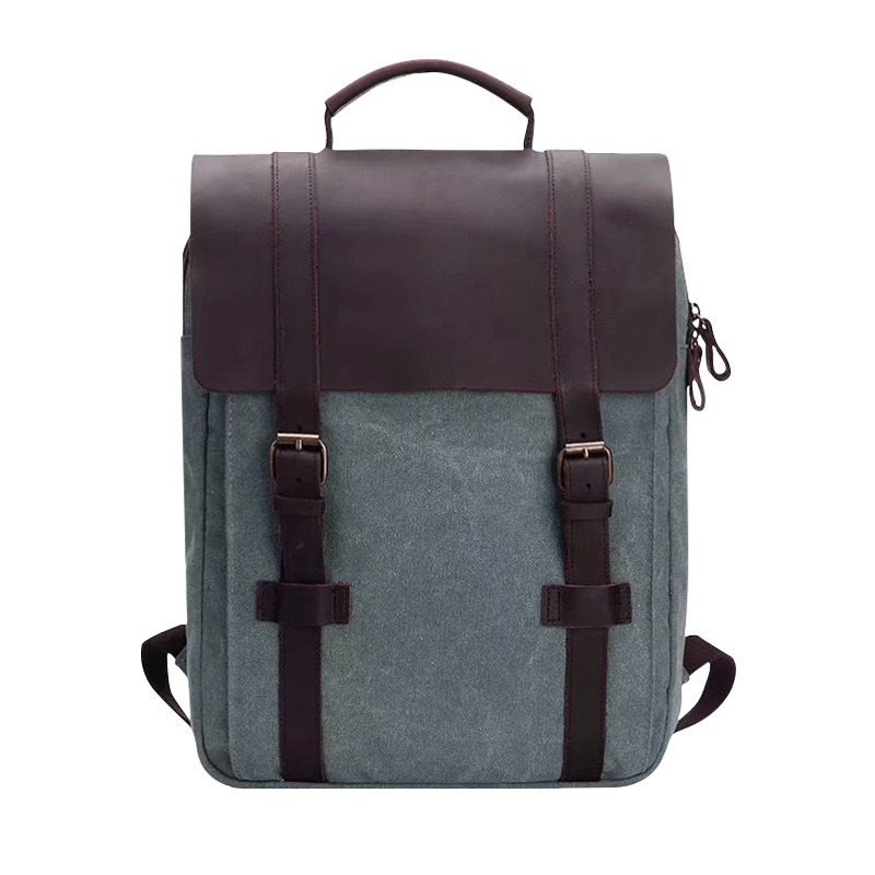 Fashion trend backpack schoolb - Canvas Backpack Casual 评论和价格