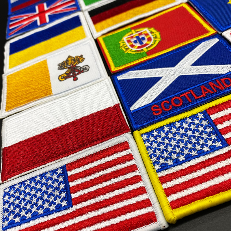 Country Flag Embroidered hook  - Urban Backpack Tactical 评论和价格